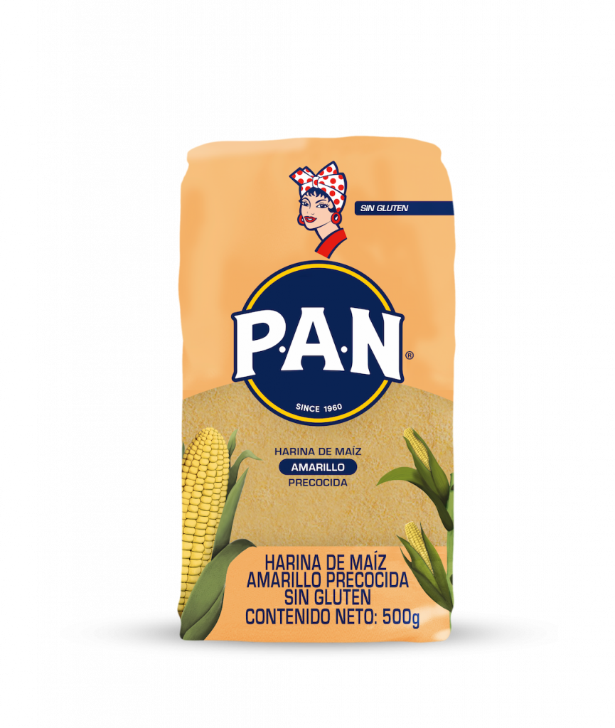 HARINA PRECOCIDA DE MAÍZ AMARILLO P.A.N. 500g GLUTEN FREE